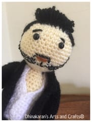 Handsome Hunk Crochet Soft Toy