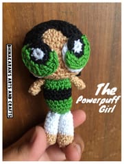 The Powerpuff Girl Crochet Soft Toy