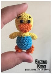 Donald Duck Crochet Soft Toy