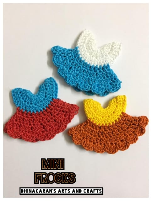 Miniature Crochet Frock