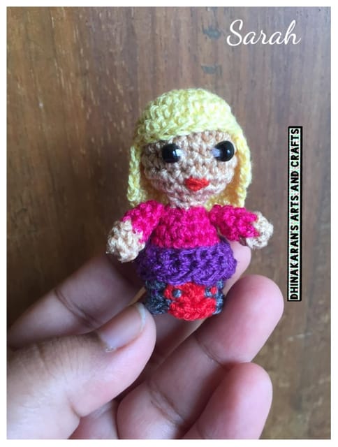 Sarah Miniature Crochet Soft Toy