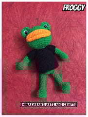 Froggy Crochet Soft Toy