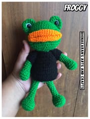 Froggy Crochet Soft Toy