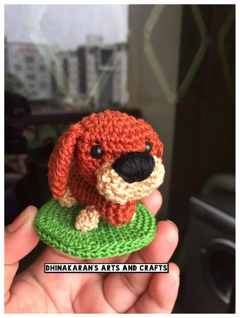 Beagle Crochet Soft Toy
