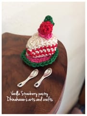 Miniature Pastry Crochet Soft Toy