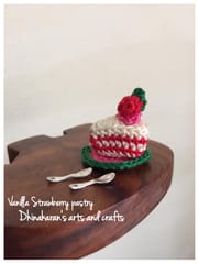 Miniature Pastry Crochet Soft Toy