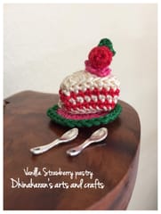 Miniature Pastry Crochet Soft Toy