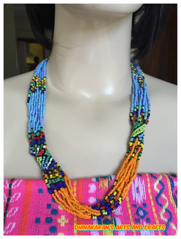 Beadolicious African Beaded Necklace-(2)