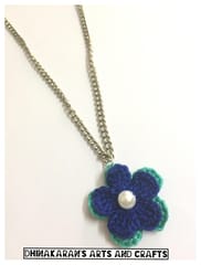 Happy Flower Crochet Neckpiece