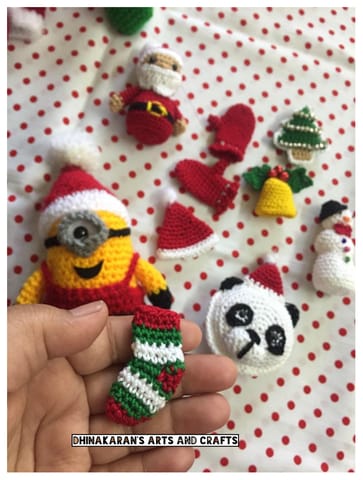 Mini Socks Crochet Soft Toy