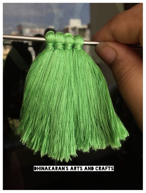 Light Green Thread Tassels