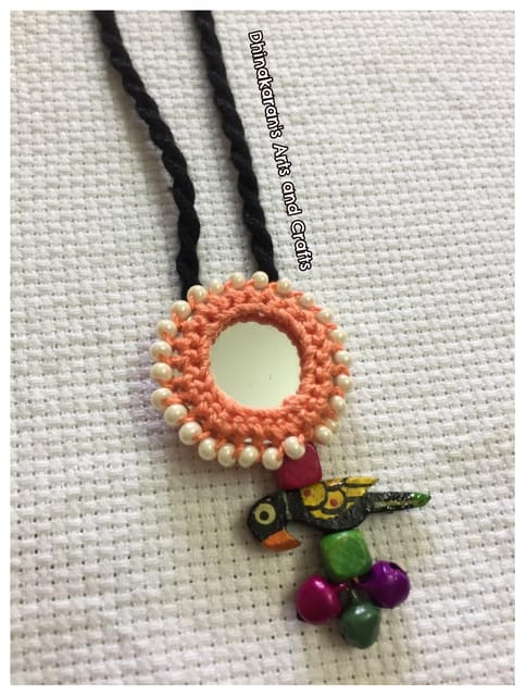 Gulaabo Mirror Neckpiece-(29)