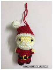 Santa Claus Crochet Christmas Tree Ornaments