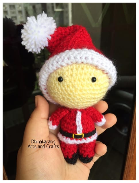 Santa Claus Crochet Soft Toy