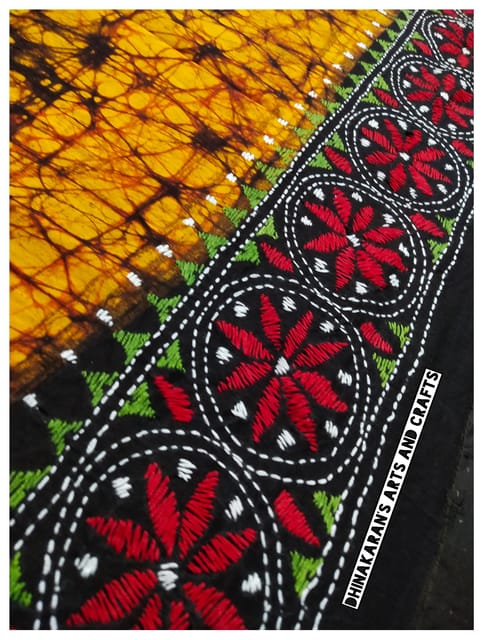 Batik Kanthawork Blouse Piece