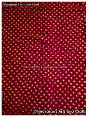 SINDHOOR RED Bandhani Fabric