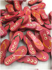 Pink Slipper Buttons