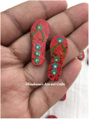 Red Slipper Buttons