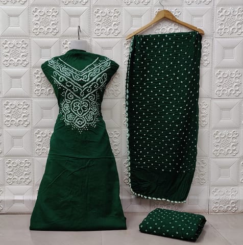 Nazaqat Bandhani Dress Material