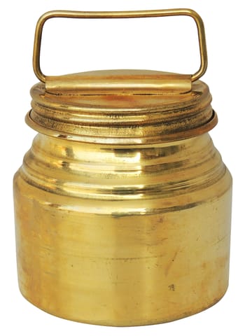 Brass Ganga Jali  (MOQ : 4 Pc.) - 2.7*2.7*3.5 inch (Z211 A)