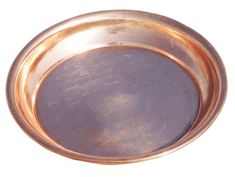 Copper Plate 4.5 inch- 4.2*4.2*0.5 inch (Z137 C) MOQ- 25 pcs