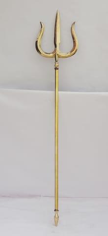 Brass Trishul 30" - 6*1*30 inch (Z138 O)