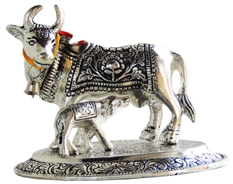 Showpiece Cow Statue - 5.3*4.2*4.4 inch (AS073 S)