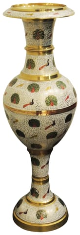 Brass Home & Garden Decorative Flower Pot, Vase - 8*20*24 inch (F407 B)