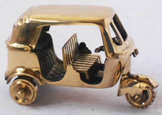 Brass Auto Toy Miniature For Children Playing  (MOQ- 2 Pcs.) - 5*3*3 inch (Z349 C)