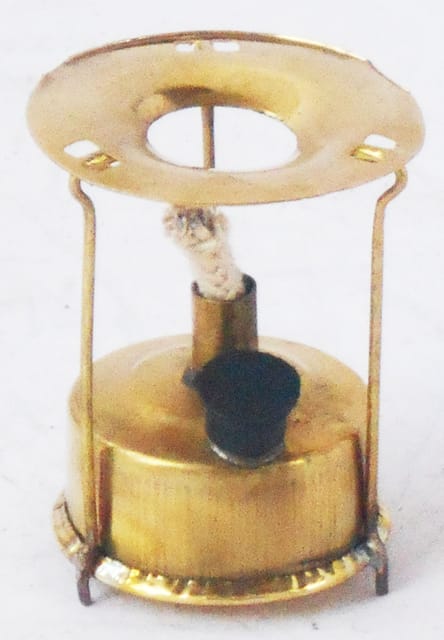 Brass Oil Burner Miniature Toy For Children Playing  (MOQ- 10 Pcs.) - 2.6*2.6*3.5 inch (Z354 D)