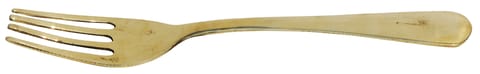 Pure Brass Fork  - 7.2*1.2*0.5 inch (CU062 D) ( MOQ - 12 Pcs)
