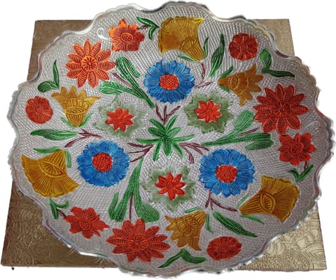 Brass Decorative Bowl Coloured Gosha Ss 3 Platter (B231 S)