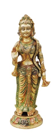 Brass Showpiece Seeta ji Idol statue - 5.5*5.5*17 Inch (BS1424 S)