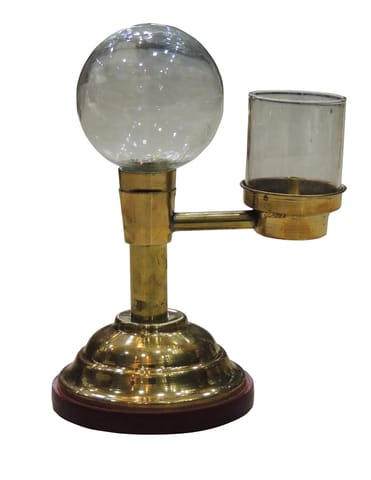 Brass Decorative Unique Oil Lamp - 6*4*7.5 Inch (Z553 C)