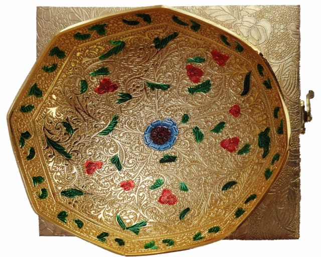 Brass Decorative Bowl 6" Colour - Gold ( B229 G )