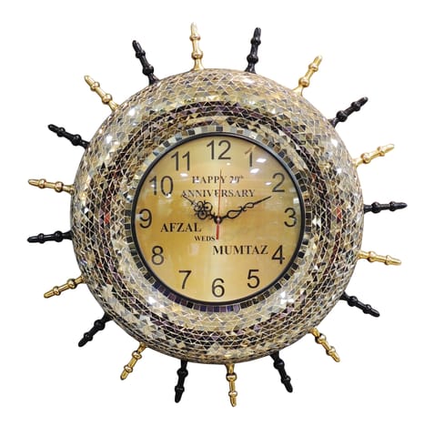 Customized Unique Clocks For Gifting  - 27.5*3.5*27.5 Inch (M055 F)