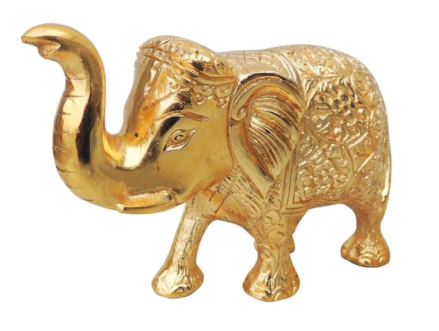 Handcrafted Aluminium Elephant for Showpiece and Gifting