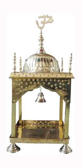Handcrafted Brass Temple Pooja Mandir