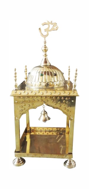 Handcrafted Brass Temple Pooja Mandir
