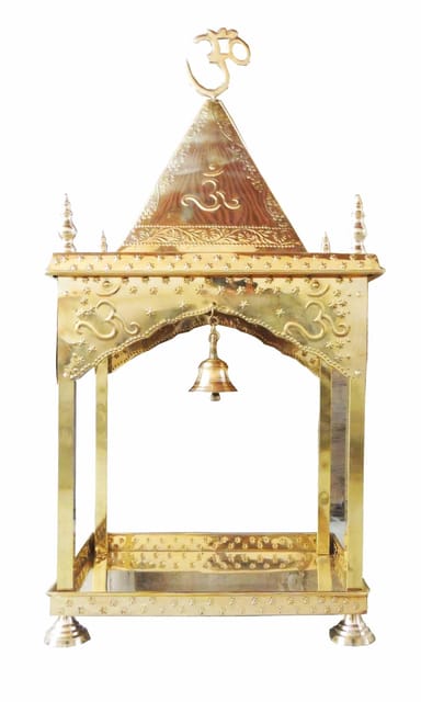 Handcrafted Decorative Brass Temple, Mandir, Pooja Room