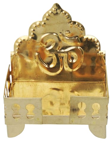 Brass Singhansan Sheet For God Idol No. 4  - 5.1*3.6*5.7 inch (Z185 D)