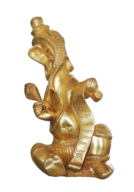Brass Showpiece Ganesh Ji - 5*3*10.5 inch (BS1033 C)