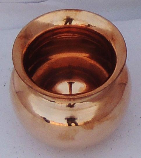 Copper Lota - 3.5*3.5*3 Inch, 200 Ml (Z321 A)