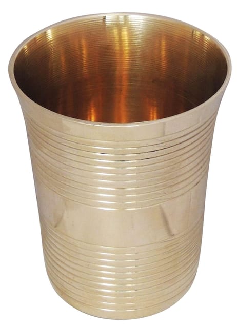 Pure Brass Glass - 3*3*3.6 inch (Z289 D)