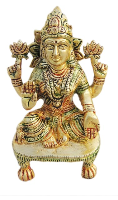 Brass Showpiece Laxmi God idol Statue  (BS1245 L)