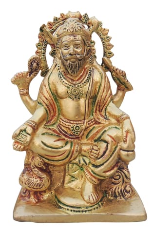 Brass Showpiece Vishwakarma Ji Statue - 4*2.5*6 Inch (BS1251 B)