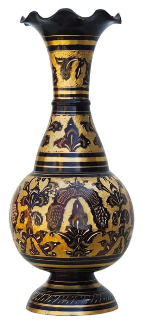 Brass Home & Garden Decorative Flower Pot, Vase - 5*5*12 inch (F125)