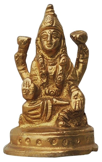 Brass  Showpiece Laxmi Ji God Idol Statue - 1.5*1.5*2.5 Inch (BS269)