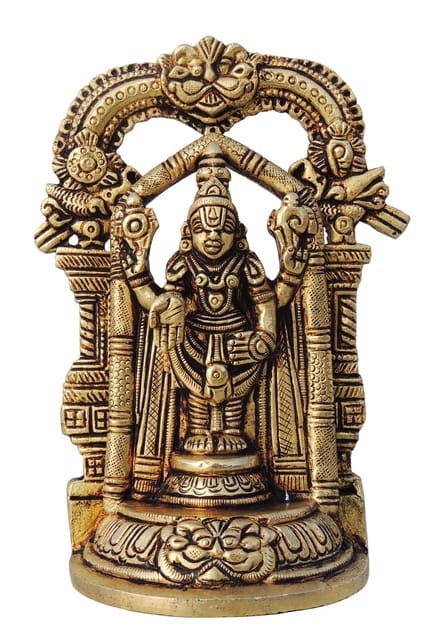 Brass Showpiece Tirupati Bala Ji God Idol Statue - 4*2*5.6 Inch (BS1449 C)