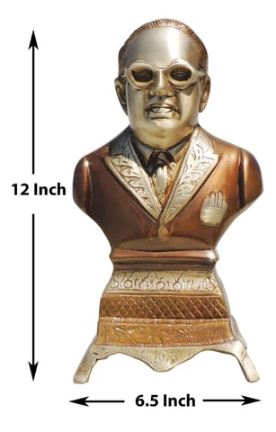 Brass Showpiece Ambedker Statue - 6.5*5.5*12 inch (BS1551 A)